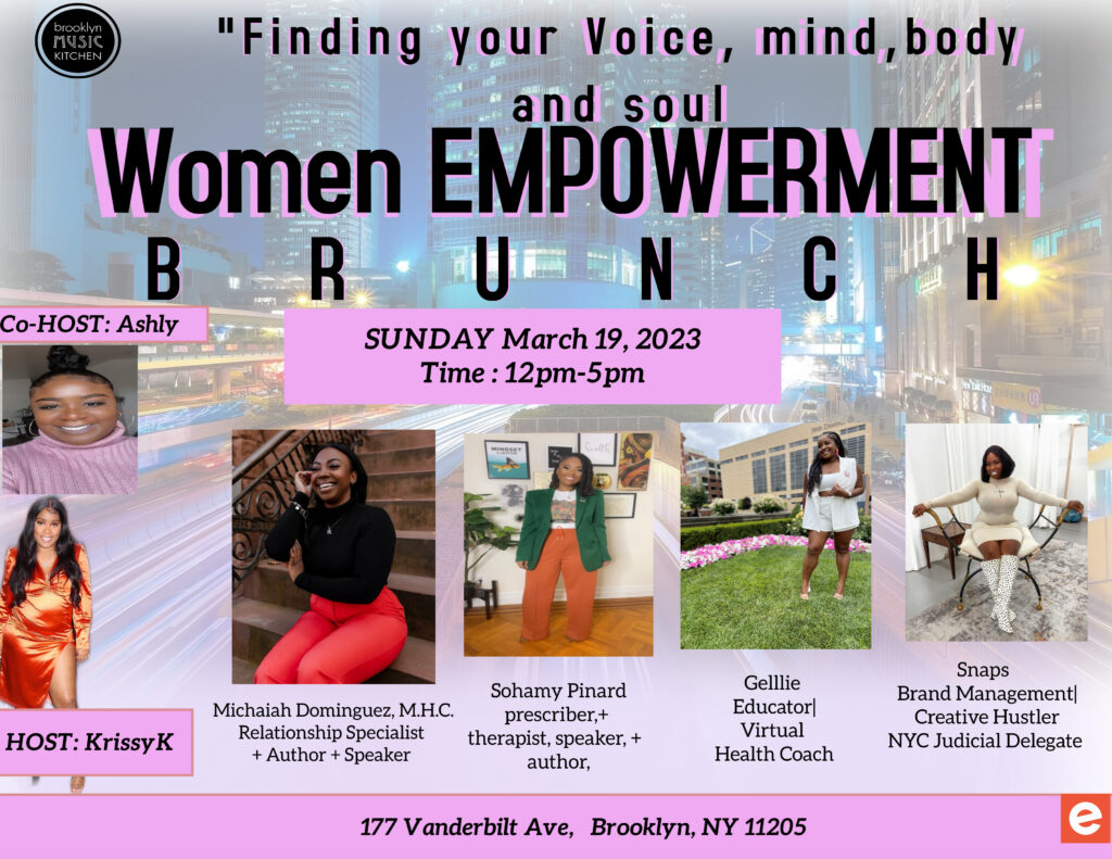 Womens Empowerment Brunch And Bottomless Brunch Brooklyn Music Kitchen