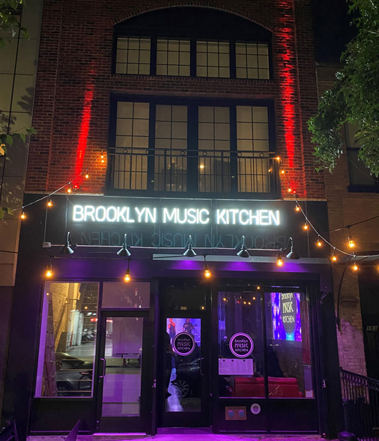Street view of Brooklyn Music Kitchen